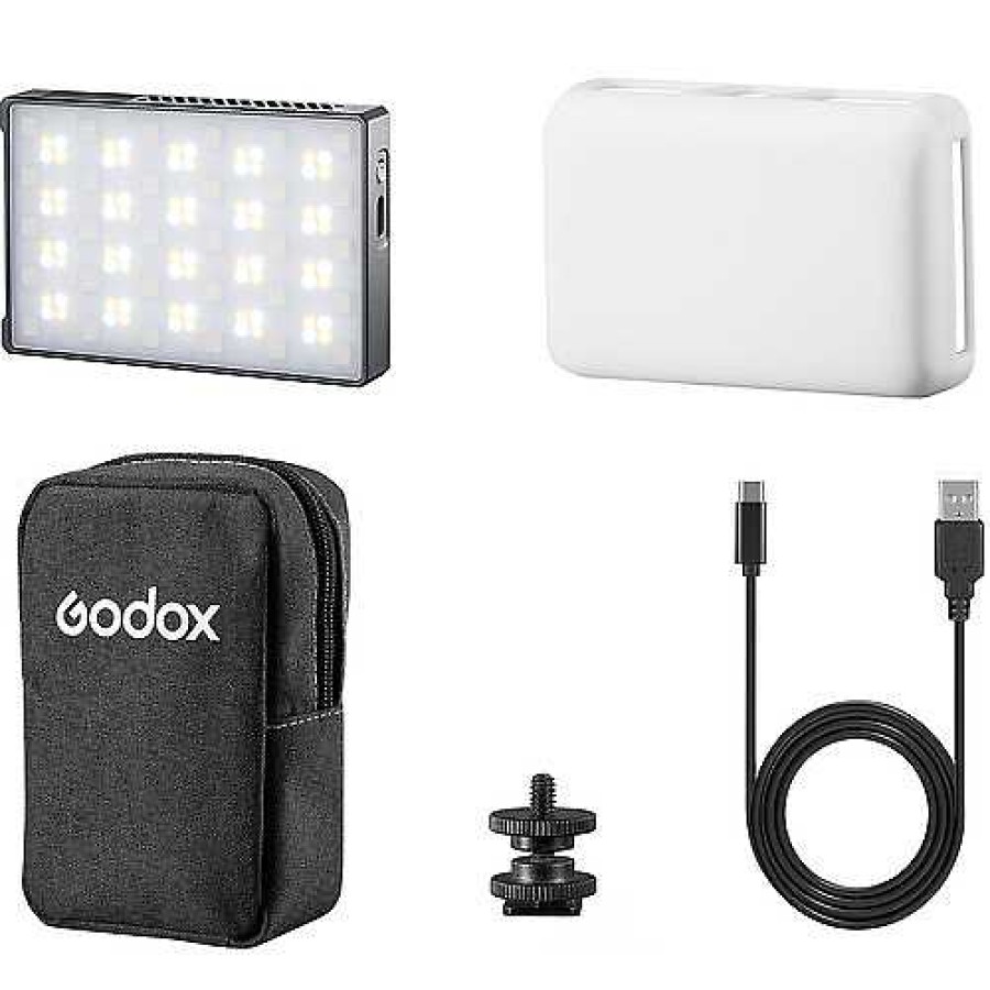 Godox Godox C5R Knowled Rgb Creative Led Light Led Shoe Mount Lighting