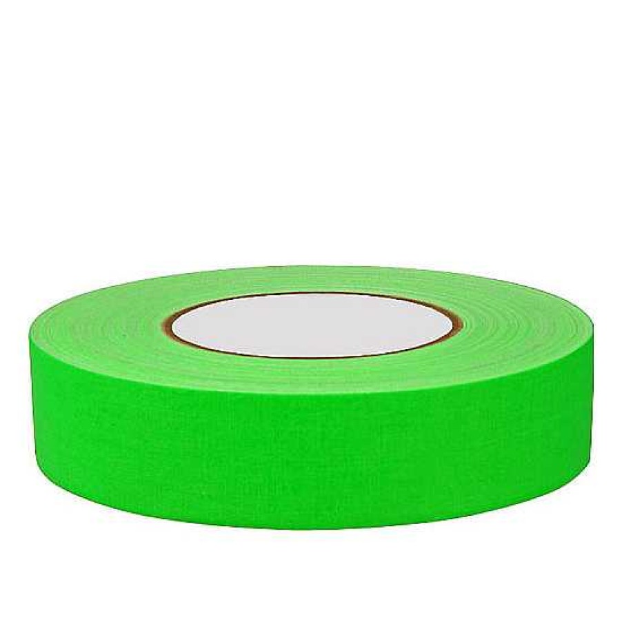 Ernest Paper Products Ernest Paper Products 1 Inch Gaffers Tape (Fluorescent Green) Tape