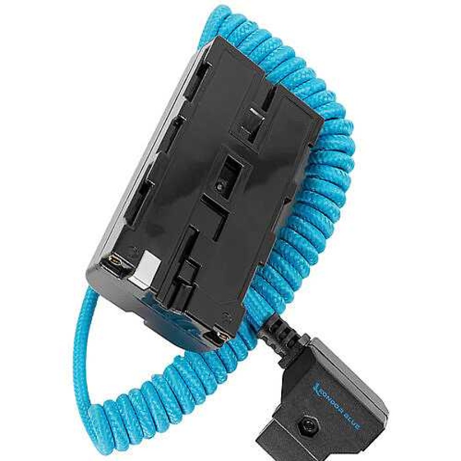 Kondor Blue Kondor Blue D-Tap Power Cable To Sony L-Series Dummy Battery Video Cables