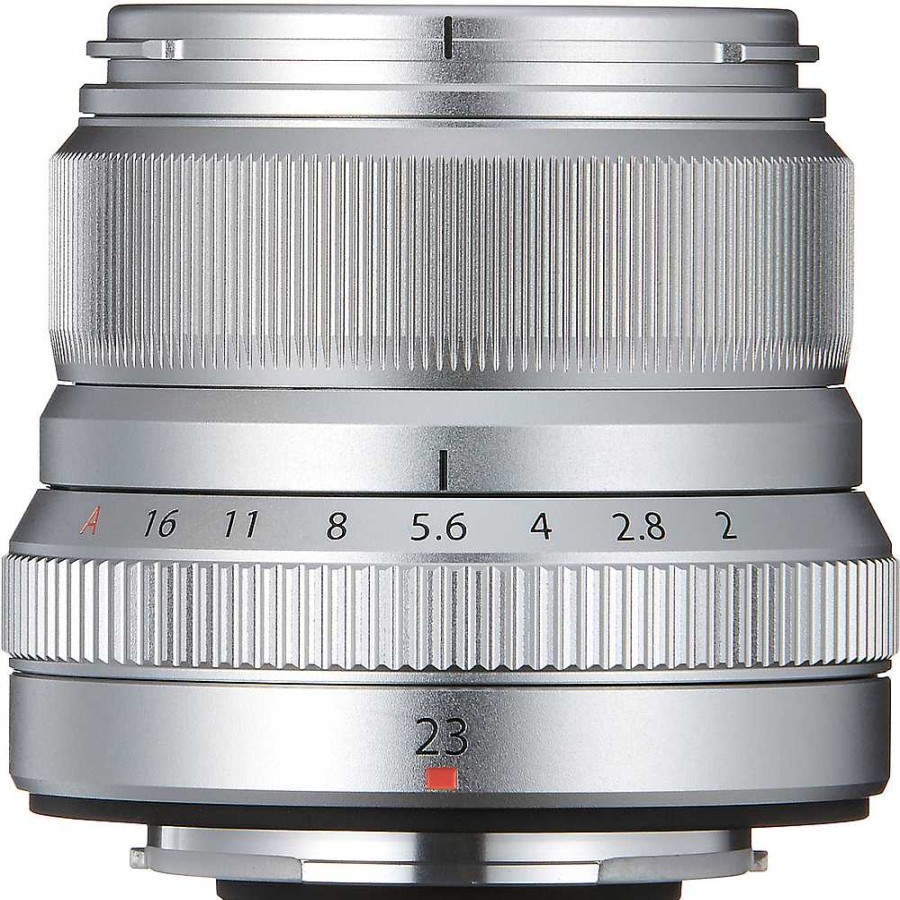 Fujifilm Fujifilm Xf 23Mm F/2 R Wr Lens (Silver) Wide Angle Lenses