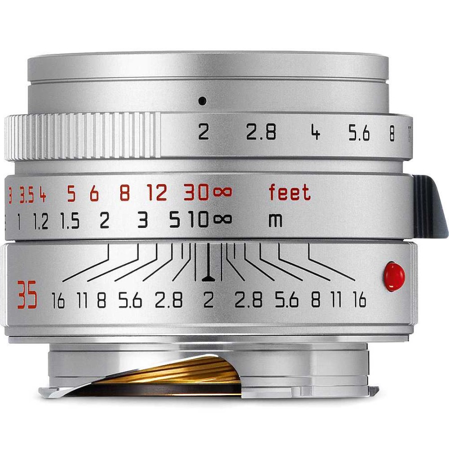 Leica Leica 35Mm F/2.0 Summicron-M Asph Lens (Silver) Wide Angle Lenses