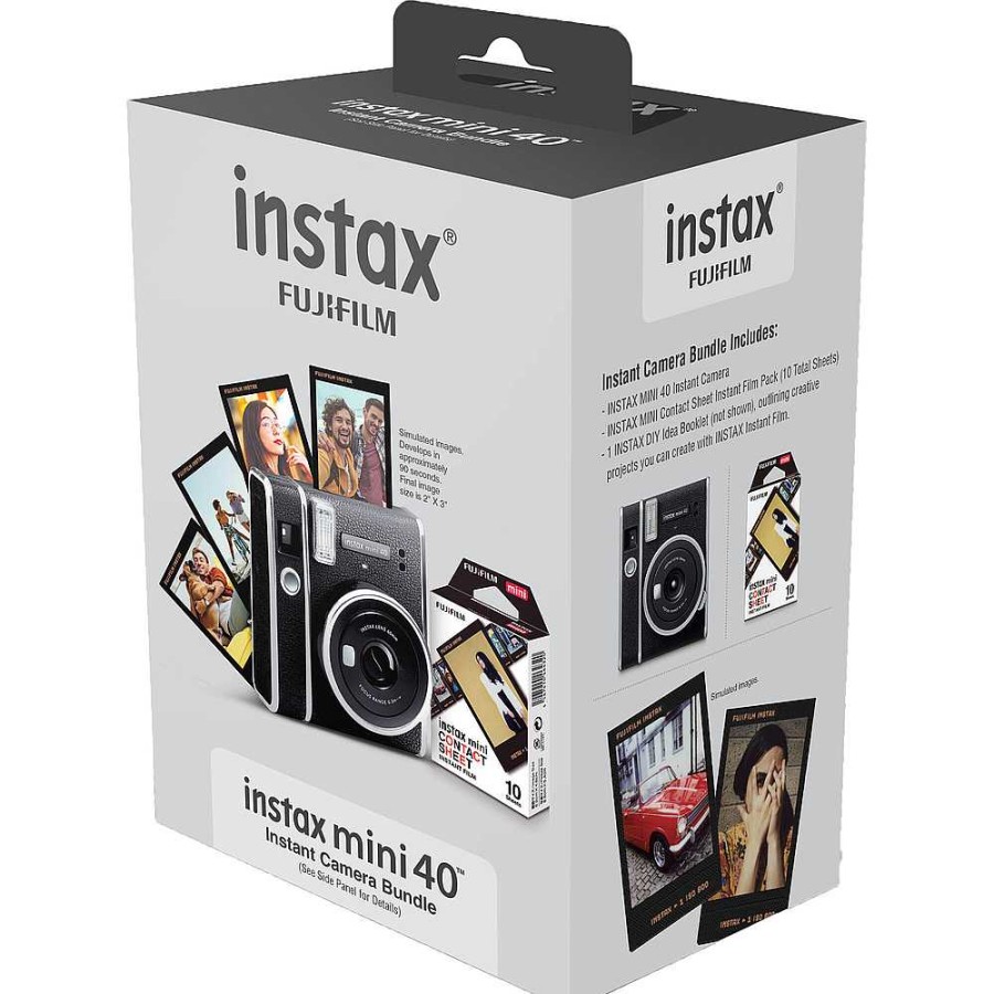 Fujifilm Fujifilm Instax Mini 40 Instant Camera Bundle Film Cameras