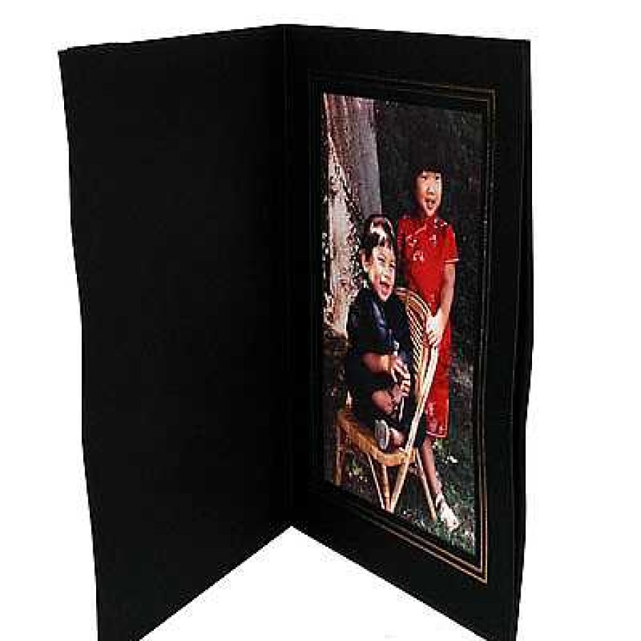 Dot Line Dot Line Ebony Folder 8X10 Frames & Albums