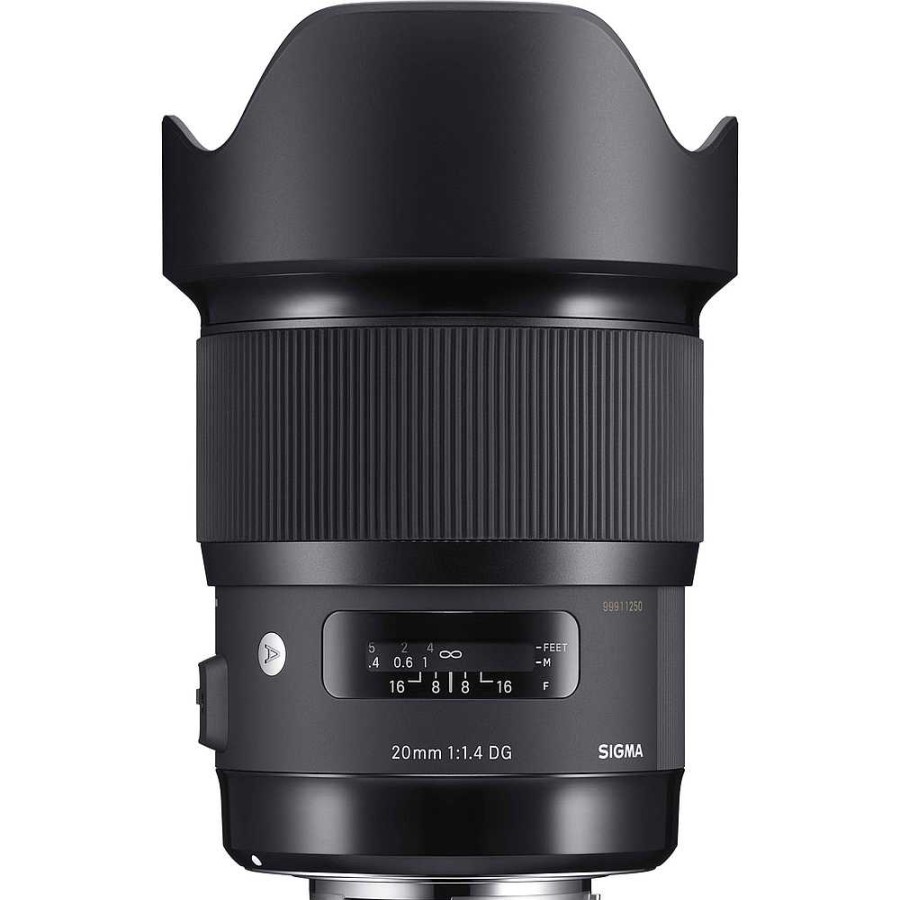 Sigma Sigma 20Mm F/1.4 Dg Hsm Art Lens For Canon Ef Wide Angle Lenses