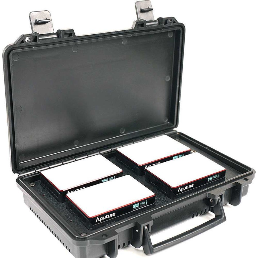 Aputure Aputure Mc 4-Light Travel Kit With Charging Case Video Lighting