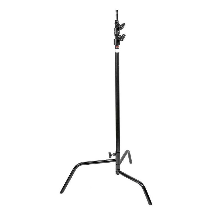 Matthews Matthews Hollywood 40In. Double Riser C Stand - Black Light Stands