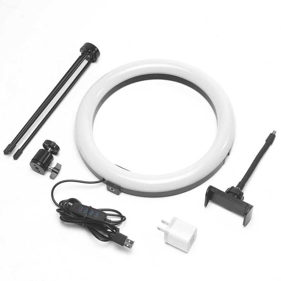 Smith Victor Smith Victor 10 In. Tri-Color Led Ring Light Kit Led Ring Lights