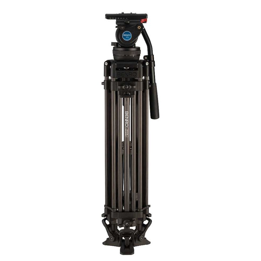 Benro Benro C674Tm Carbon Fiber Tandem-Leg Video Tripod (100Mm Bowl) Video Tripods & Supports