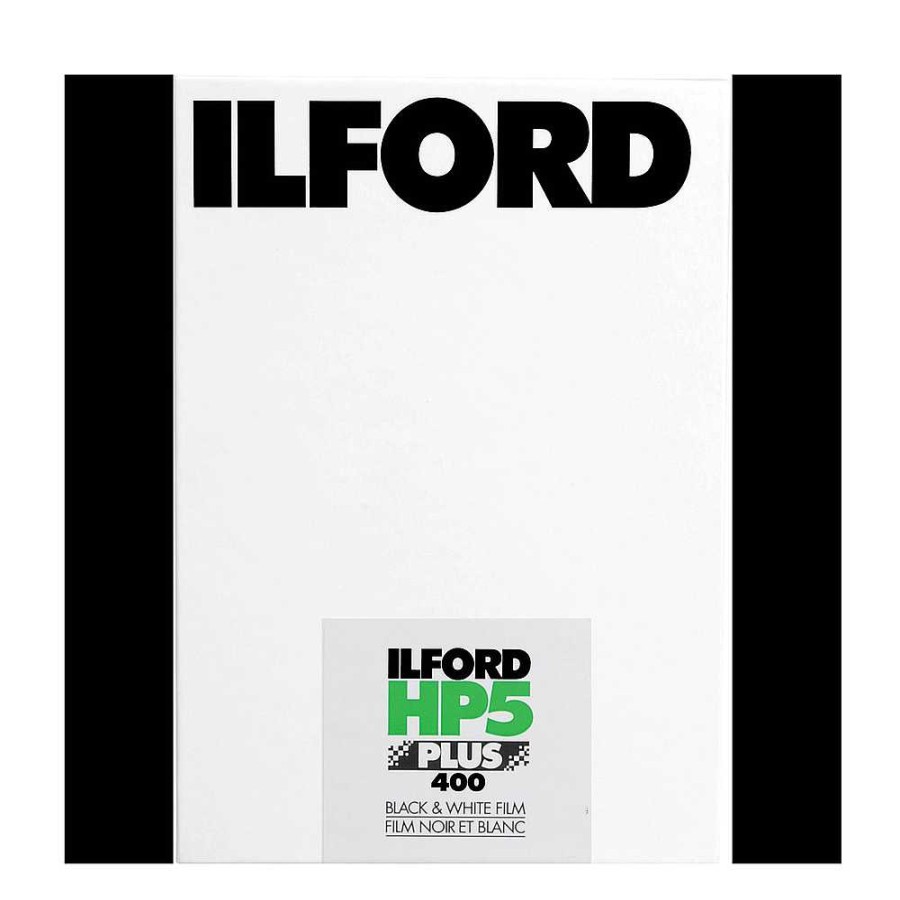 Ilford Ilford Hp5 400 Plus B&W Negative Film 4X5, 100 Sheet Box Film & Darkroom