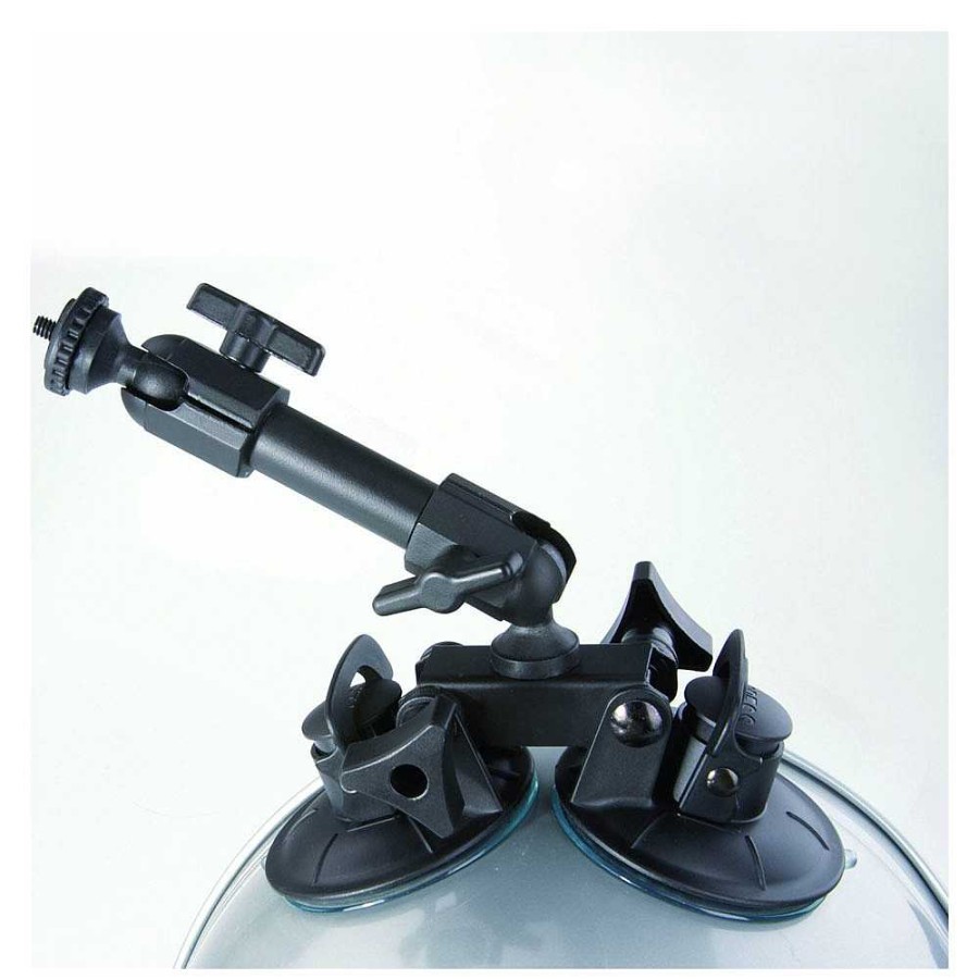 Delkin Devices Delkin Devices Fat Gecko Dual-Suction Camera Mount Video Stabilization