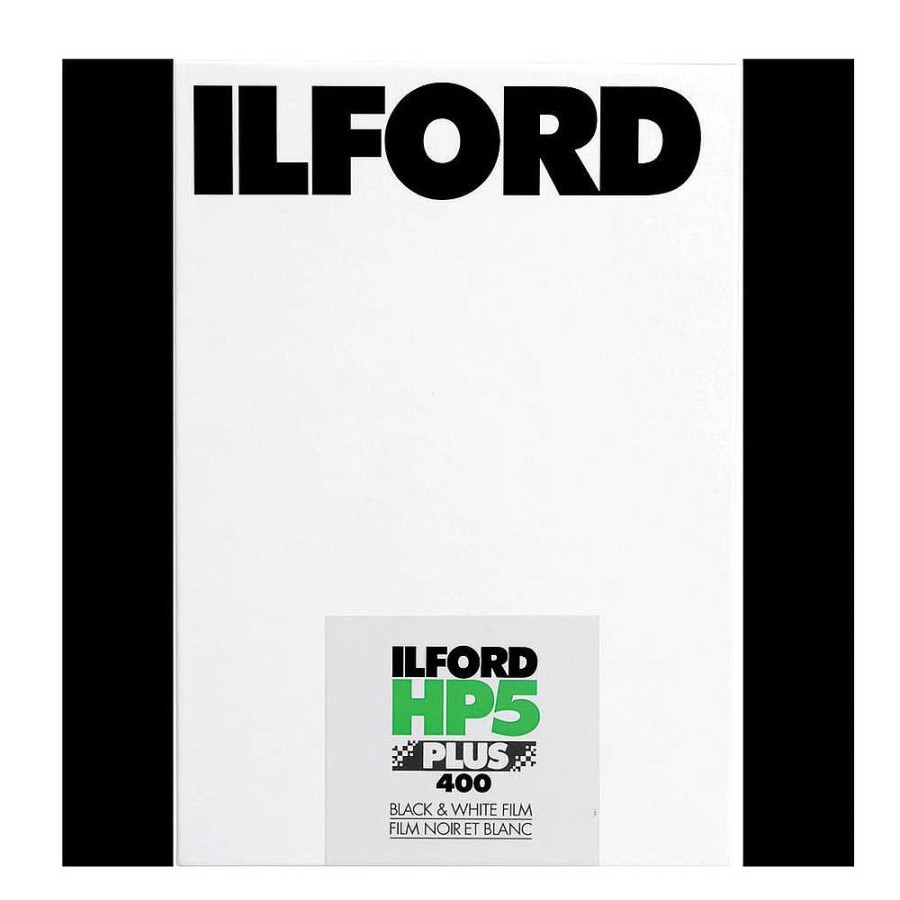 Ilford Ilford Hp5 400 Plus B&W Negative Film 4 X 5, 25 Sheets Film & Darkroom