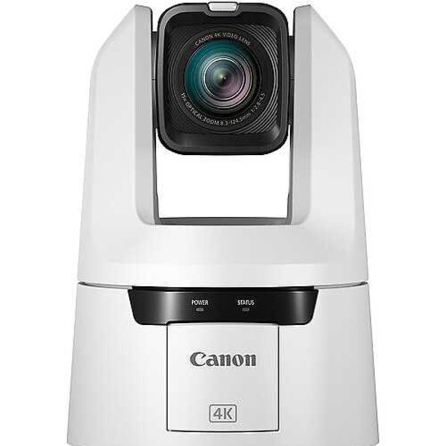 Canon Canon Cr-N500 Professional 4K Ndi Ptz Camera With 15X Zoom (Titanium White) Ptz Remote Cameras