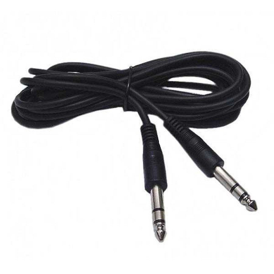 Calrad Calrad 3 Conductor 1/4 Stereo Plug To 1/4 Stereo Plug (12 Ft.) Audio Cables