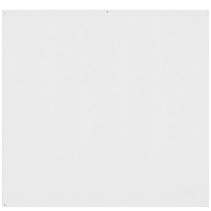 Westcott Westcott 8 X 8 Ft. Wrinkle-Resistant Backdrop (High-Key White) Fabric Backgrounds