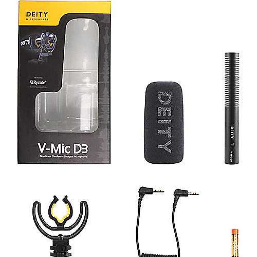 Deity Microphones Deity Microphones V-Mic D3 Camera-Mount Shotgun Microphone Microphones