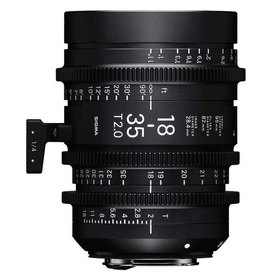 Sigma Sigma 18-35Mm And 50-100Mm Cine High-Speed Zoom Lenses For Pl Mount With Case Digital Cinema Lenses