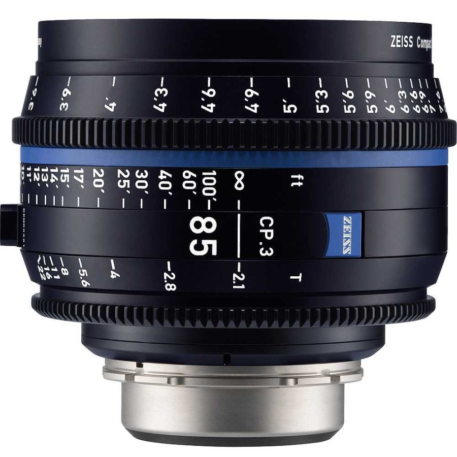 Zeiss Zeiss Cp.3 85Mm T2.1 Compact Prime Lens (Sony E Mount, Feet) Digital Cinema Lenses