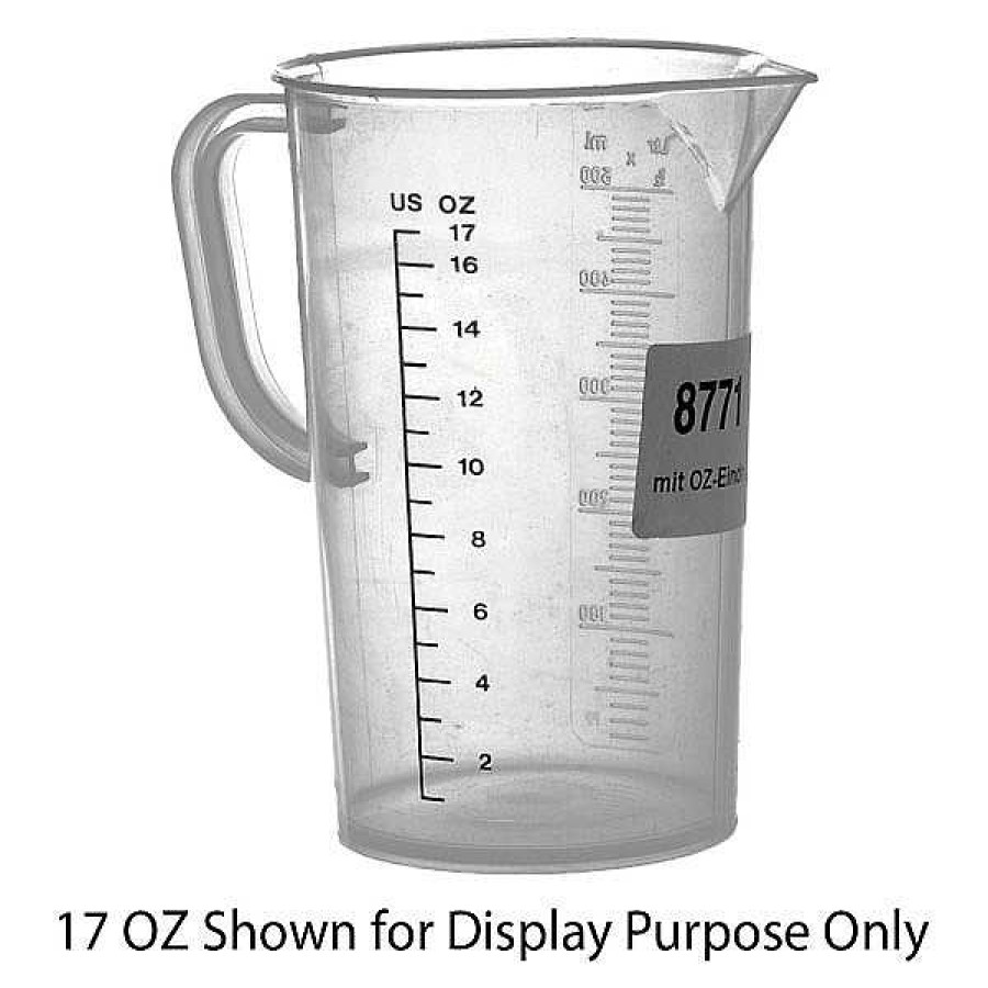 Hama Hama Polypropylene Graduate Beaker - 72 Oz (2 Liter) Film & Darkroom