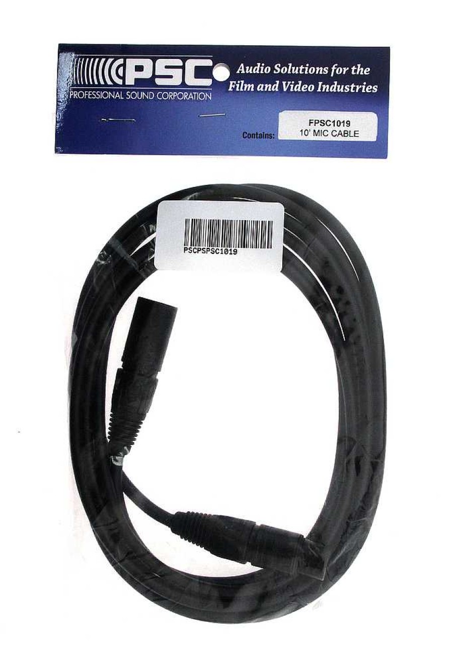 PSC Psc 10Ft. Xlr Male - Female Cable Audio Cables