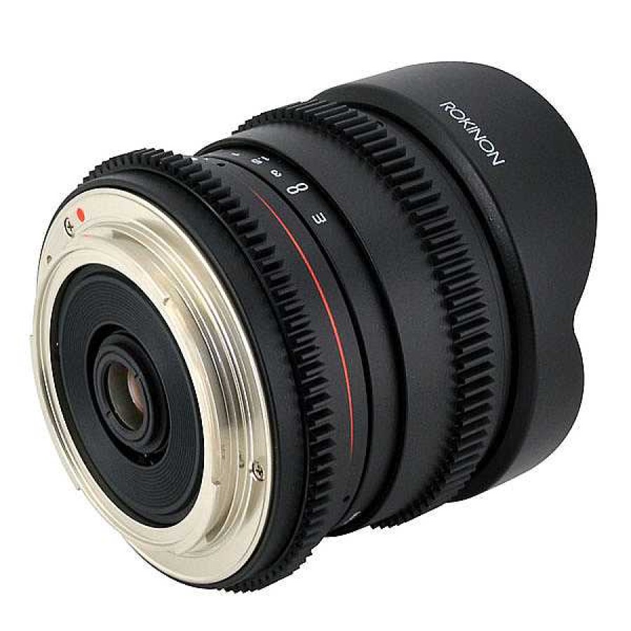 Rokinon Rokinon 8Mm T/3.8 Fisheye Cine Lens For Nikon Digital Cinema Lenses