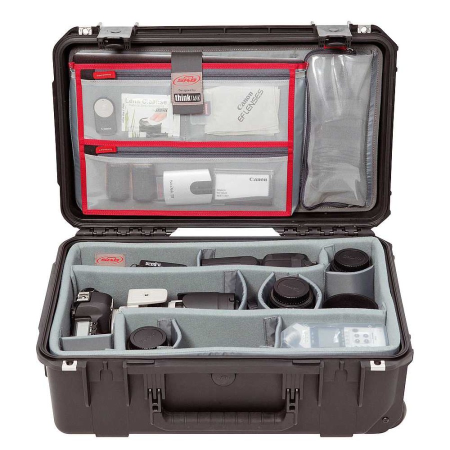 SKB Cases Skb Cases Iseries 2011-7 Case With Photo Dividers And Lid Organizer (Black) Equipment Cases & Bags