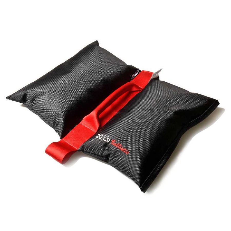 STUFFT Stufft Sandbag 20 Lb (Black With Red Handle) Sand & Weight Bags