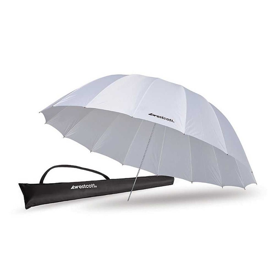 Westcott Westcott 7 Ft. White Diffusion Parabolic Umbrella Lighting Umbrellas