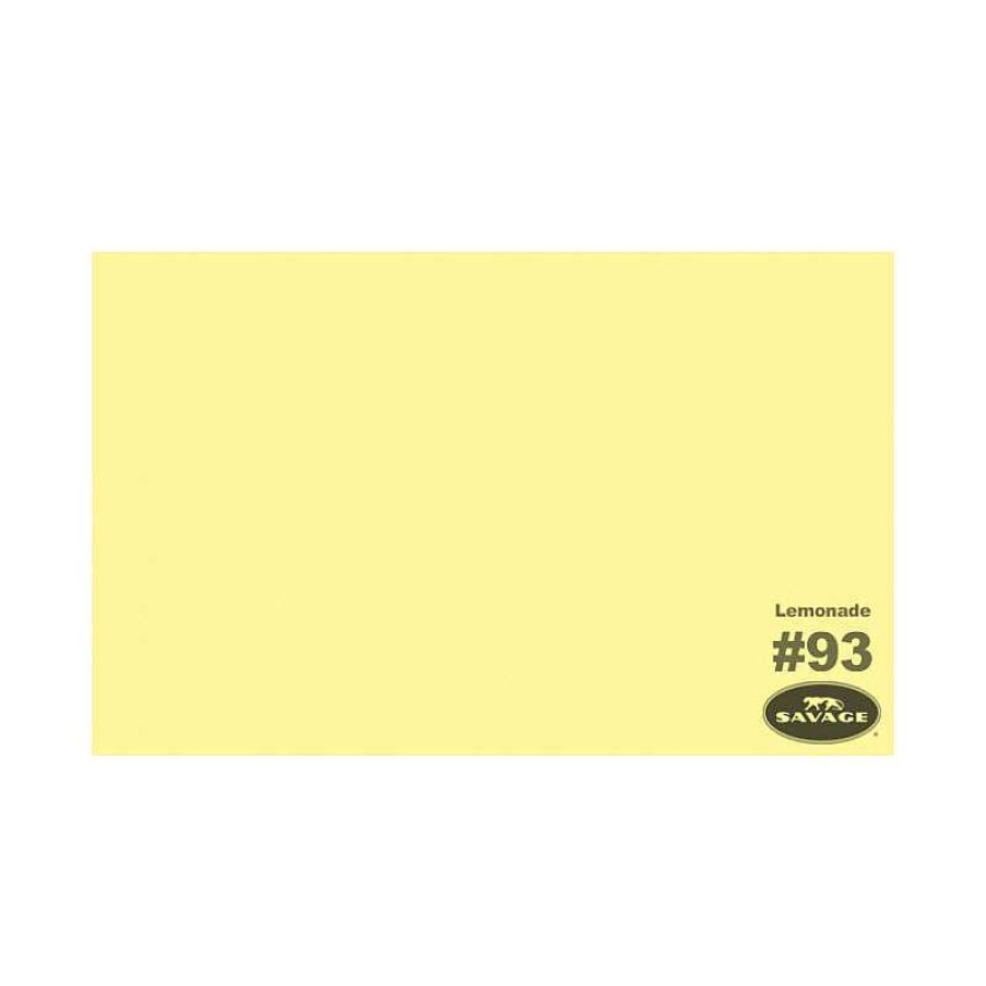 Savage Savage Widetone Seamless Background Paper (#93 Lemonade, 107 In. X 36 Ft.) Paper Backgrounds