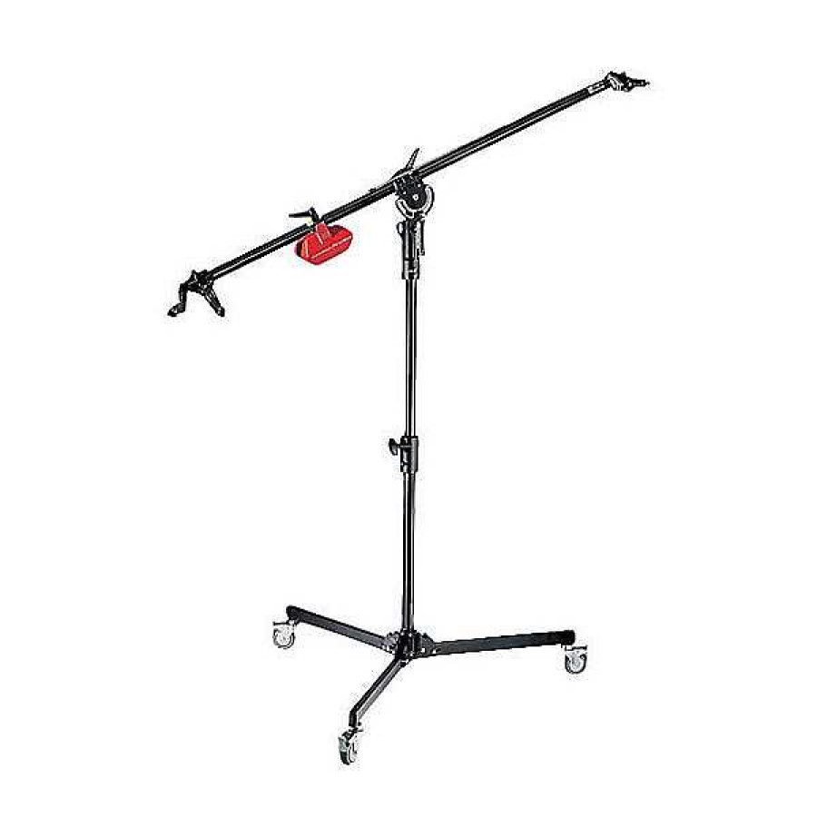 Manfrotto Manfrotto 025Tm 5.5 Ft. Mini Super Boom With Column Stand (Black) Lighting Boom Arms