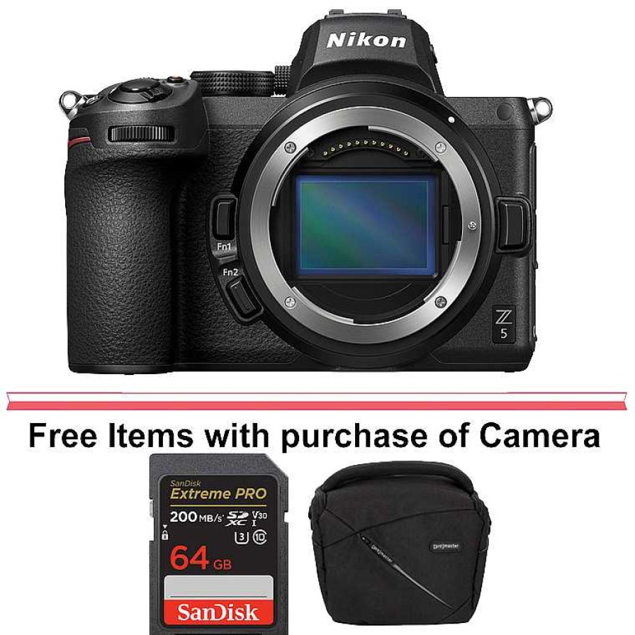 Nikon Nikon Z 5 Mirrorless Digital Camera Body W/Nikkor Z 17-28 F/2.8 & Z 28-75 F/2.8 Mirrorless