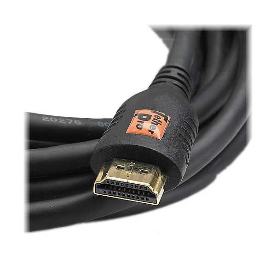 Tether Tools Tether Tools Tetherpro Mini Hdmi Male To Hdmi Male Cable - 10 Ft. (Black) Cables