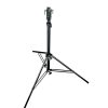 Manfrotto Manfrotto 256Buac 7 Ft. Self-Locking Air Cushioned Light Stand (Black) Light Stands