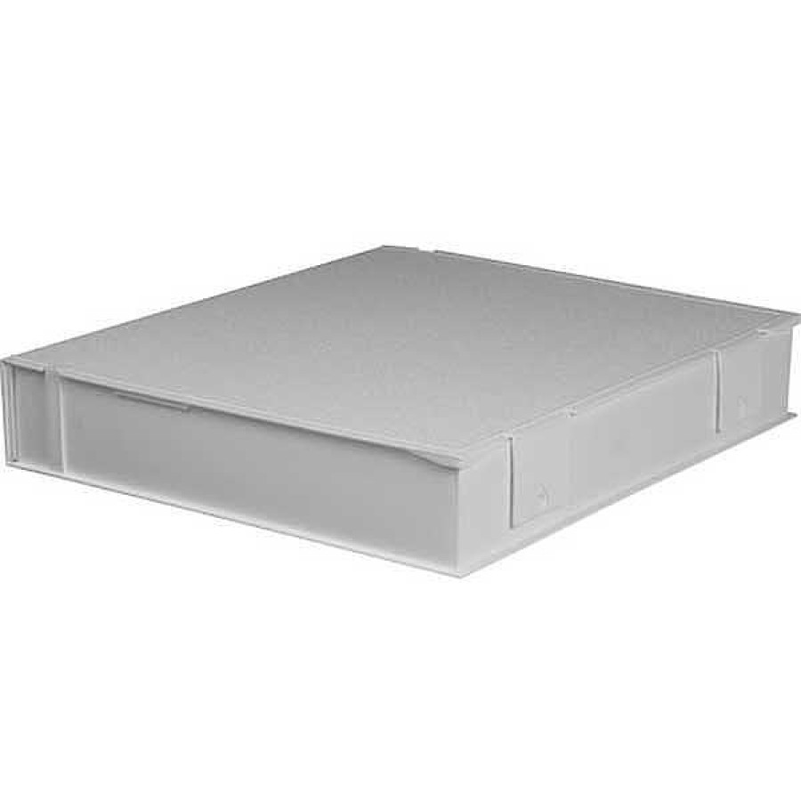 Beseler Beseler Besfile Archival Safe-T 3-Ring Binder Box, 11-5/8" X 10-1/4", White Portfolios & Archival Storage