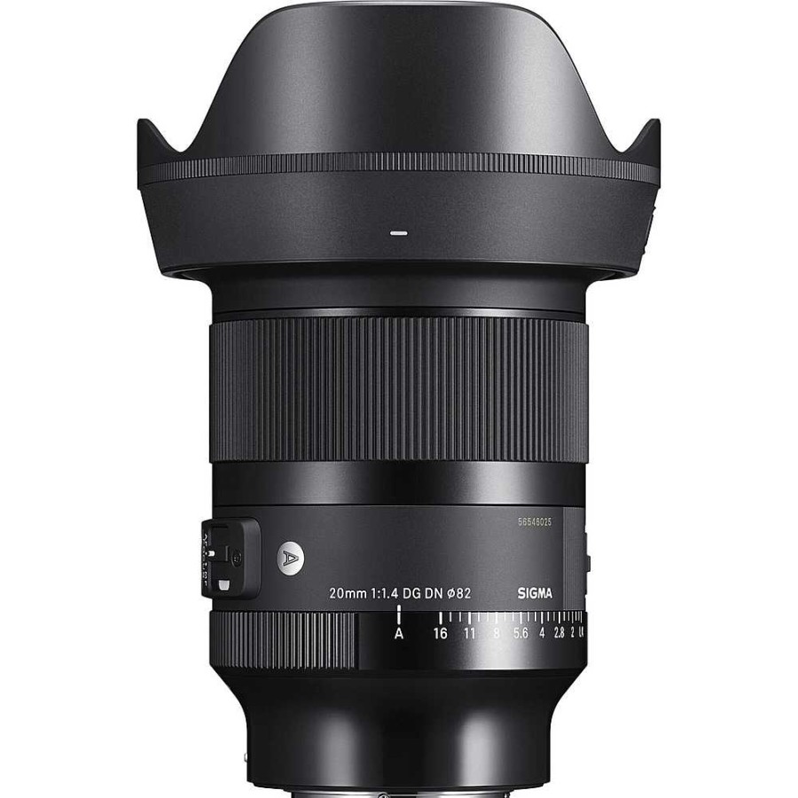 Sigma Sigma 20Mm F/1.4 Dg Dn Art Lens For Sony E Wide Angle Lenses