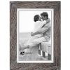 Malden Malden 5 X 7 In. Linear Rustic Wood Picture Frame (Rough Gray) Frames & Albums