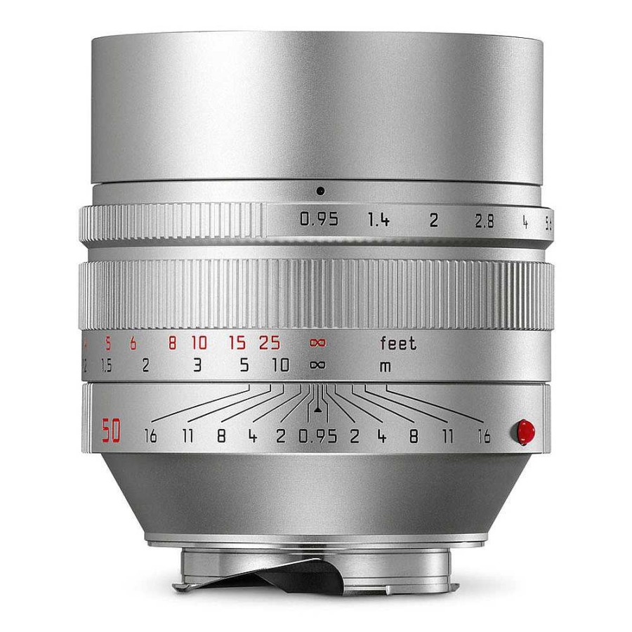 Leica Leica 50Mm F/0.95 Noctilux M Aspherical Manual Focus Lens (Silver) Normal Lenses