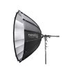 Parabolix Parabolix 55 In. Deep Parabolic Reflector With Focus Mount Pro And Cage Mount Strobe Adapter For Profoto Octagonal Soft Boxes