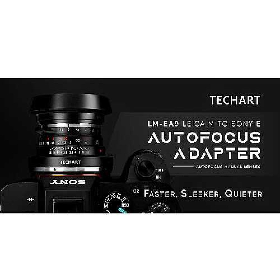 Techart Techart Leica M-Mount Lens To Sony E-Mount Camera Autofocus Adapter (Version Ii) Lens Accessories