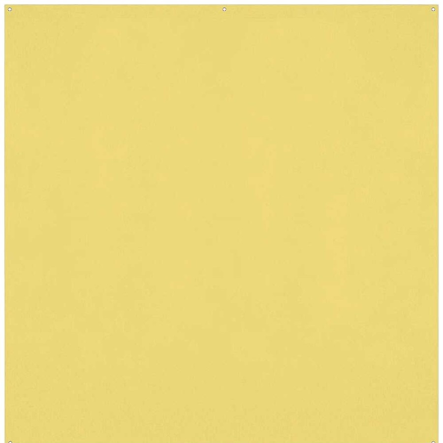 Westcott Westcott 8 X 8 Ft. Wrinkle-Resistant Backdrop (Canary Yellow) Fabric Backgrounds