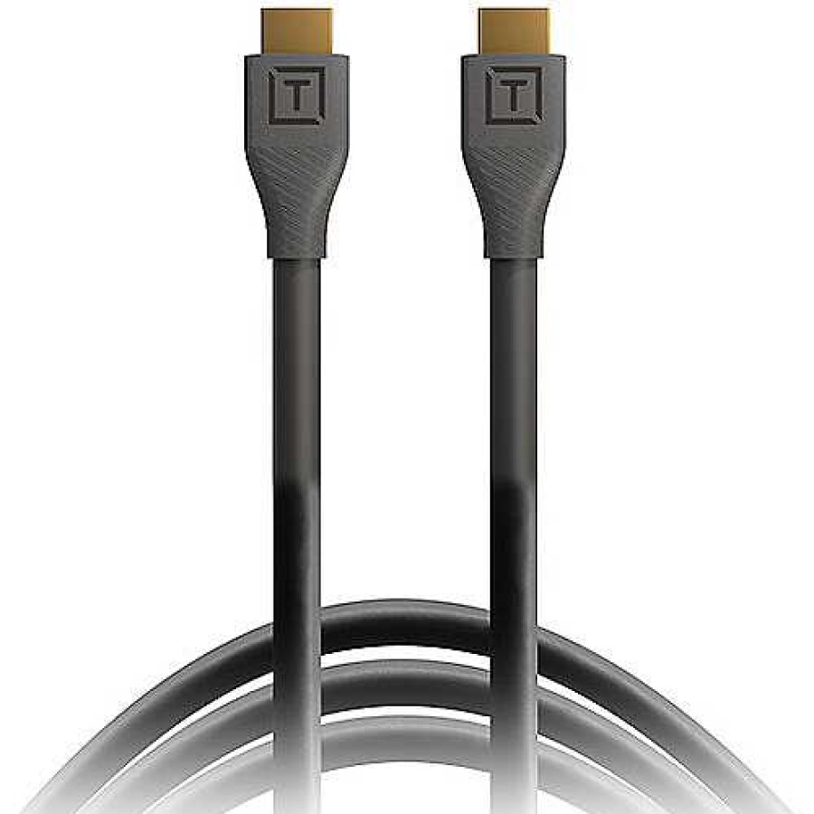 Tether Tools Tether Tools 10 Ft. Tetherpro Hdmi Cable With Ethernet (Black) Cables