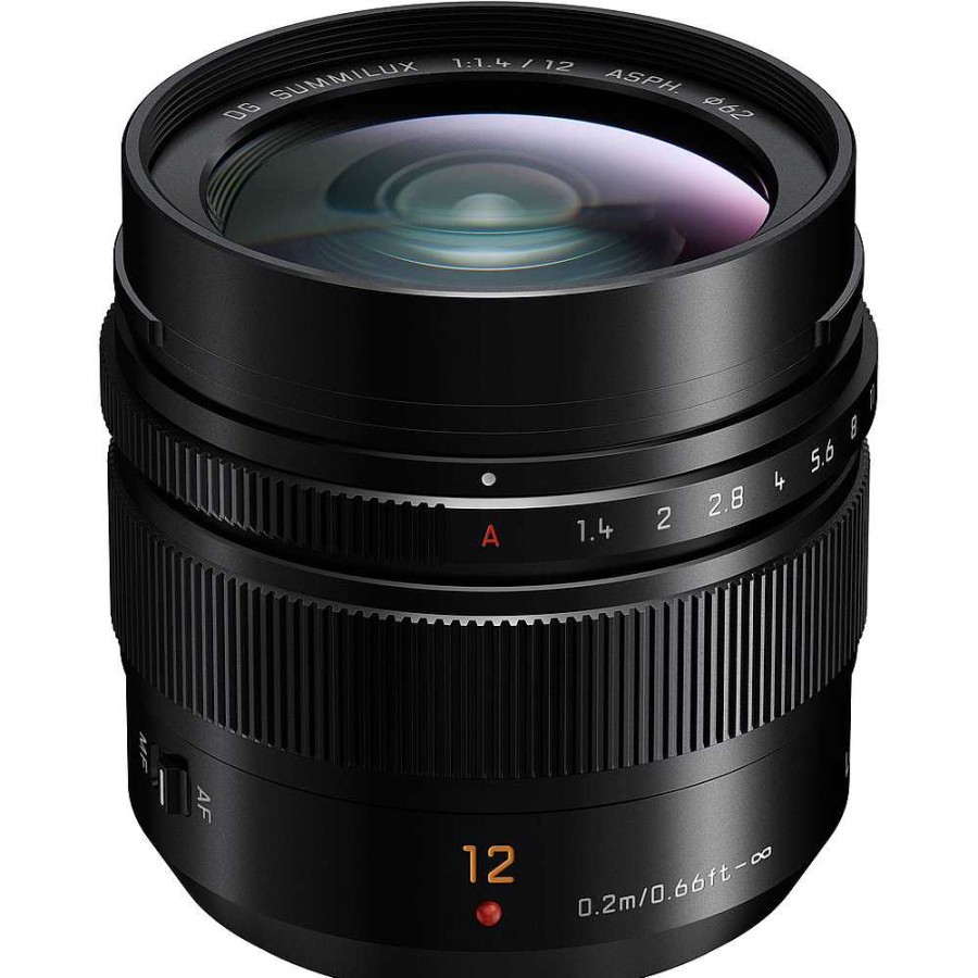 Panasonic Panasonic Leica Dg Summilux 12Mm F/1.4 Asph. Lens Wide Angle Lenses