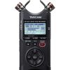 Tascam Tascam Dr-40X 4-Channel / 4-Track Portable Audio Recorder With Adjustable Stereo Microphone Digital Audio Recorders