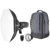 Westcott Westcott Fj400 Strobe 1-Light Backpack Kit With Fj-X3M Universal Wireless Trigger Monolight Strobe Heads & Kits