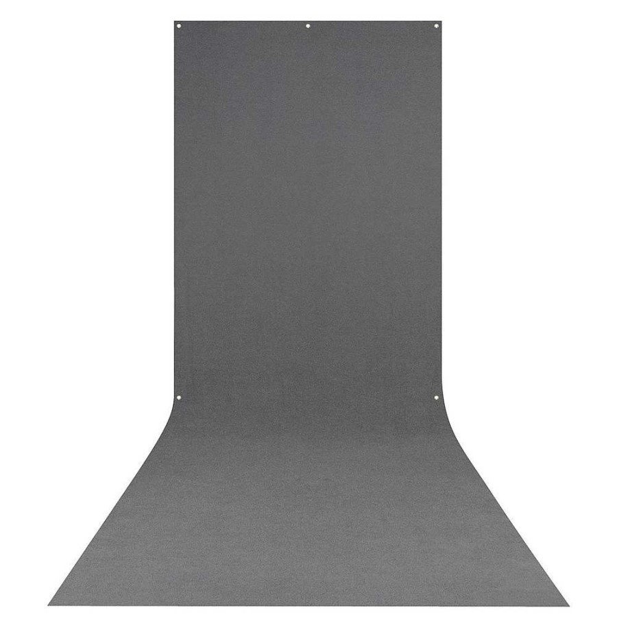 Westcott Westcott X-Drop Wrinkle-Resistant Backdrop Neutral Gray Sweep (5 X 12 Ft.) Fabric Backgrounds