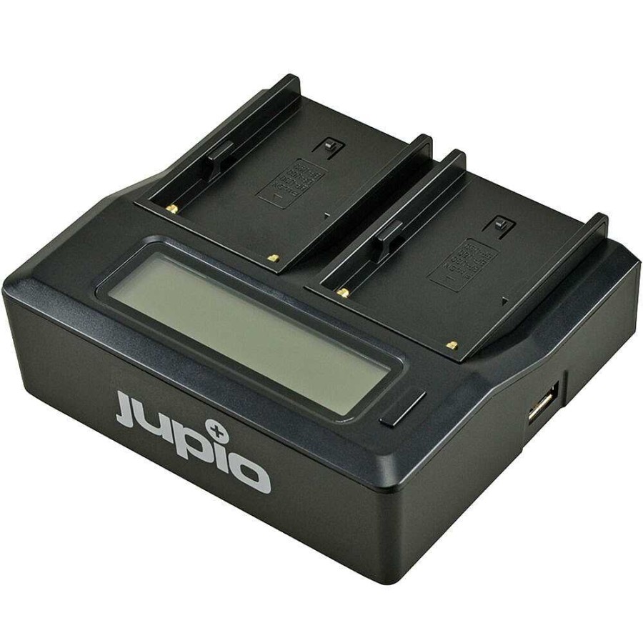 Jupio Jupio Duo Charger For Red Komodo Batteries Batteries & Adapters