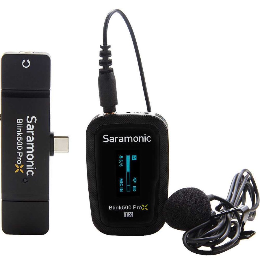 Saramonic Saramonic Blink 500 Prox B5 Digital Wireless Lavalier Microphone System With Usb-C Connector (2.4 Ghz) Wireless Audio Systems