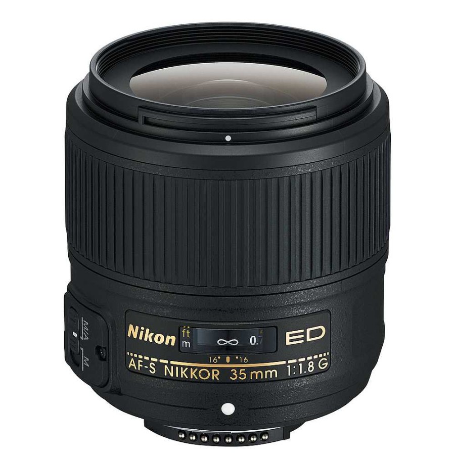 Nikon Nikon Af-S Nikkor 35Mm F/1.8G Ed Lens Wide Angle Lenses