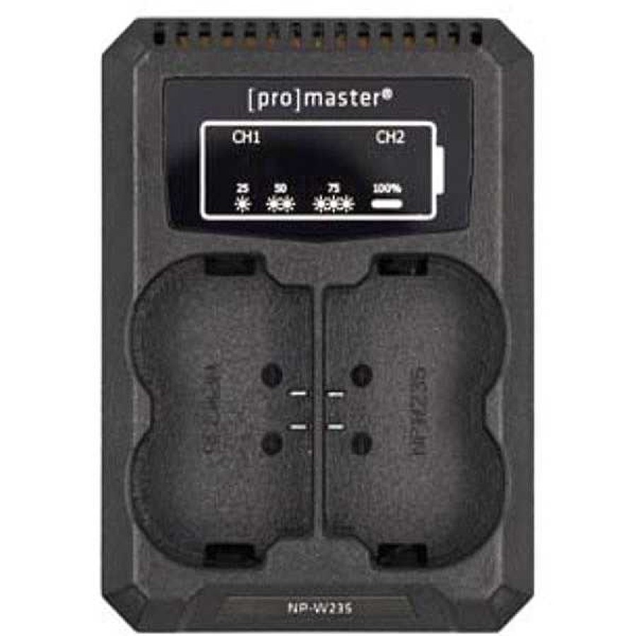 Promaster Promaster Dually Charger For Fujifilm Np-W235 Batteries & Adapters