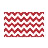 Savage Savage 53 In. X 18 Ft. Printed Background Paper (Red & White Chevron) Paper Backgrounds