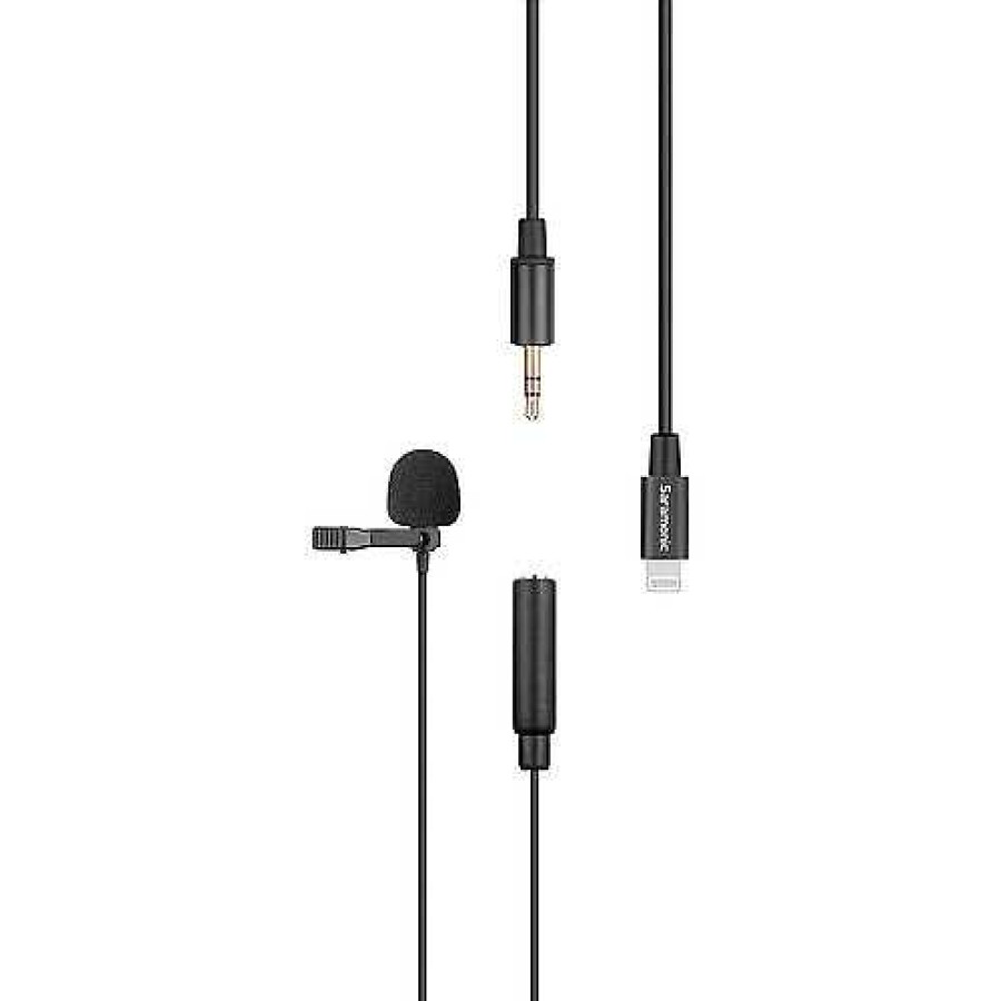 Saramonic Saramonic Lavmicro U1A Omnidirectional Lavalier Microphone With Lightning Connector For Ios Devices (6.5 Ft. Cable) Microphones